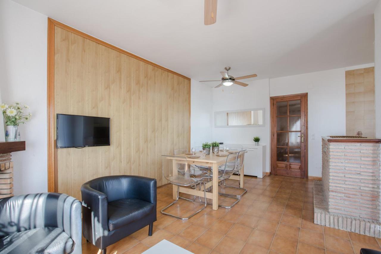 Ferienwohnung Mistral Seafront Up. Vistas Al Mar Mont-roig del Camp Exterior foto
